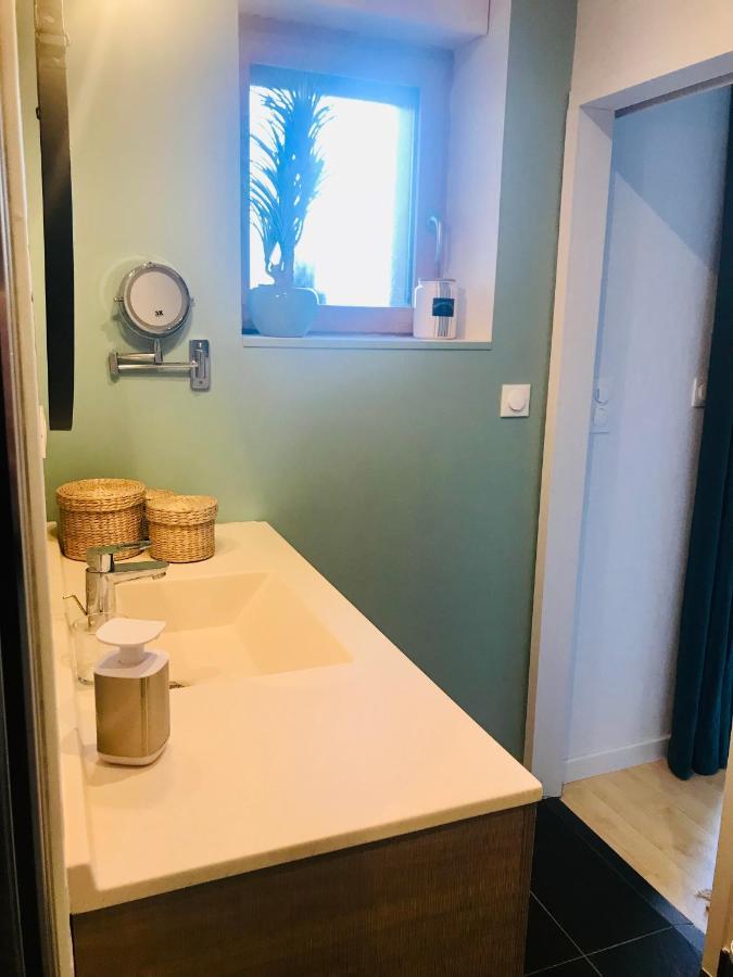 Au Petit Bonheur De Claire Et Jo Bed & Breakfast La Chapelle-Caro ภายนอก รูปภาพ