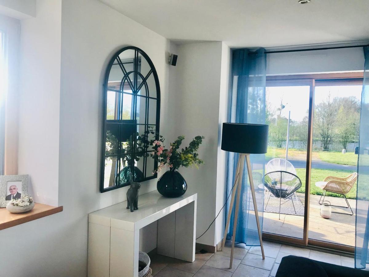 Au Petit Bonheur De Claire Et Jo Bed & Breakfast La Chapelle-Caro ภายนอก รูปภาพ